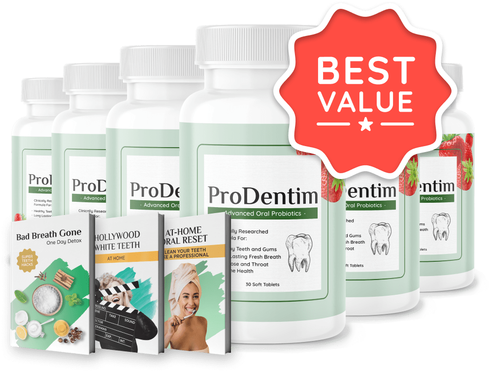 6 Bottle Prodentim pack